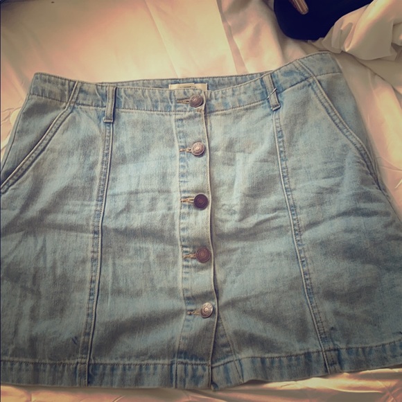 Denim skirt